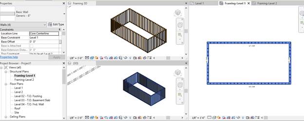 Structural Plans view